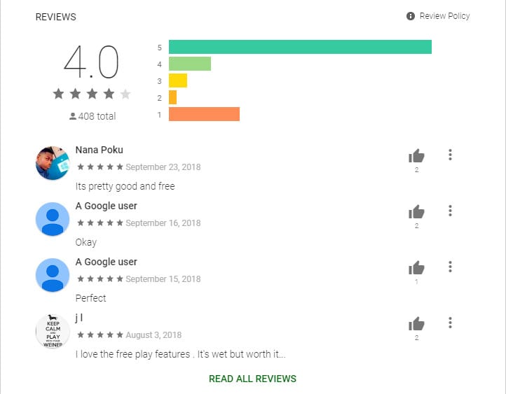 Post A Sugar Momma App Review On Google Play & Rate Us Now