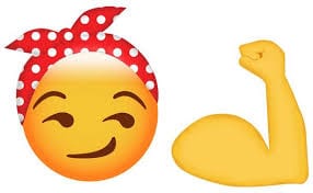 Fun strong sugar momma emoji